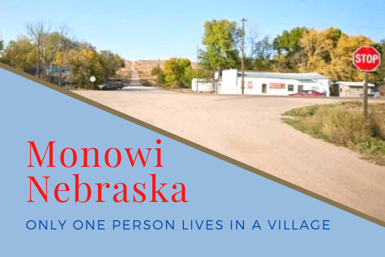 Monowi Nebraska Only one person lives in a village 2021 Pothiker Kotha